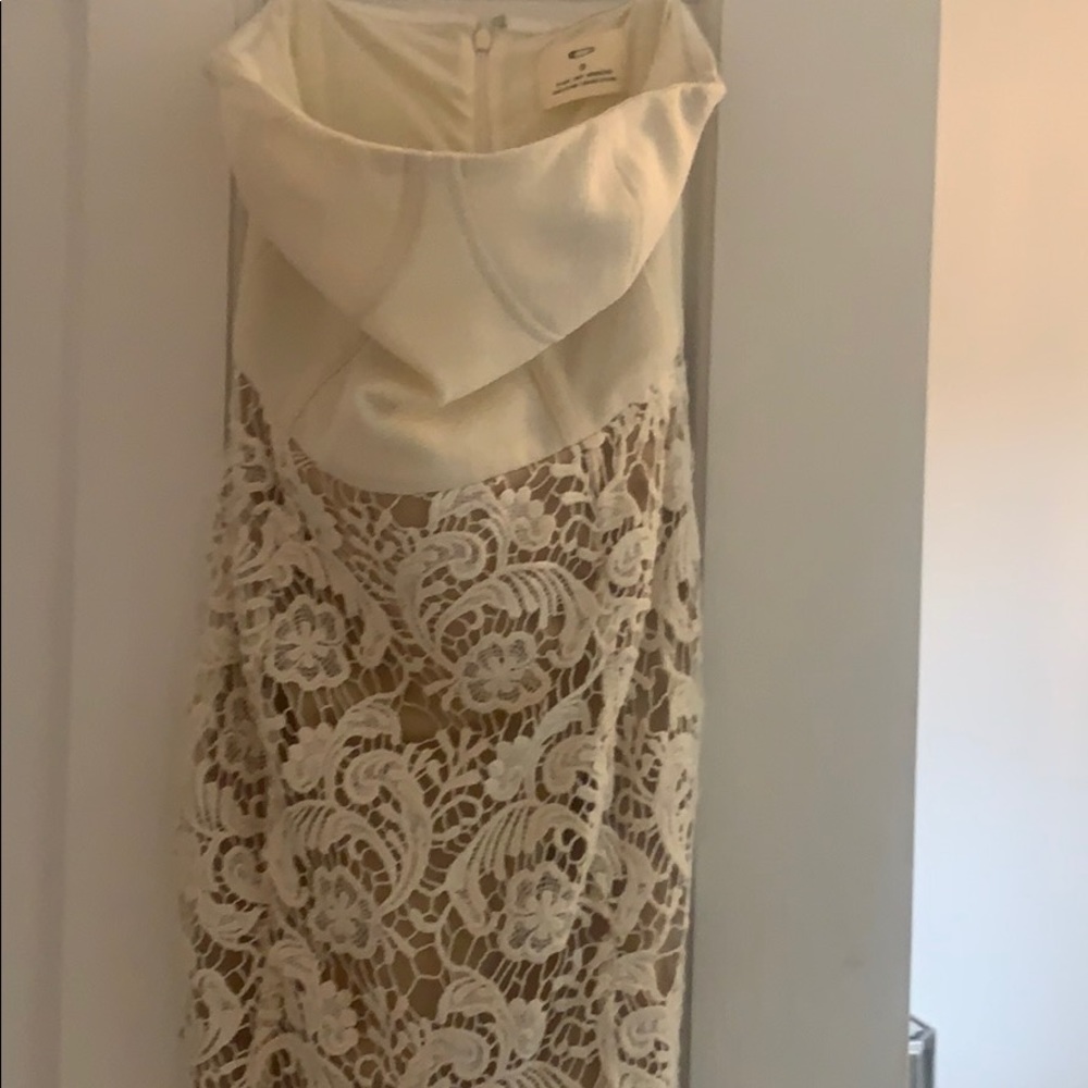 Corset White lace dress